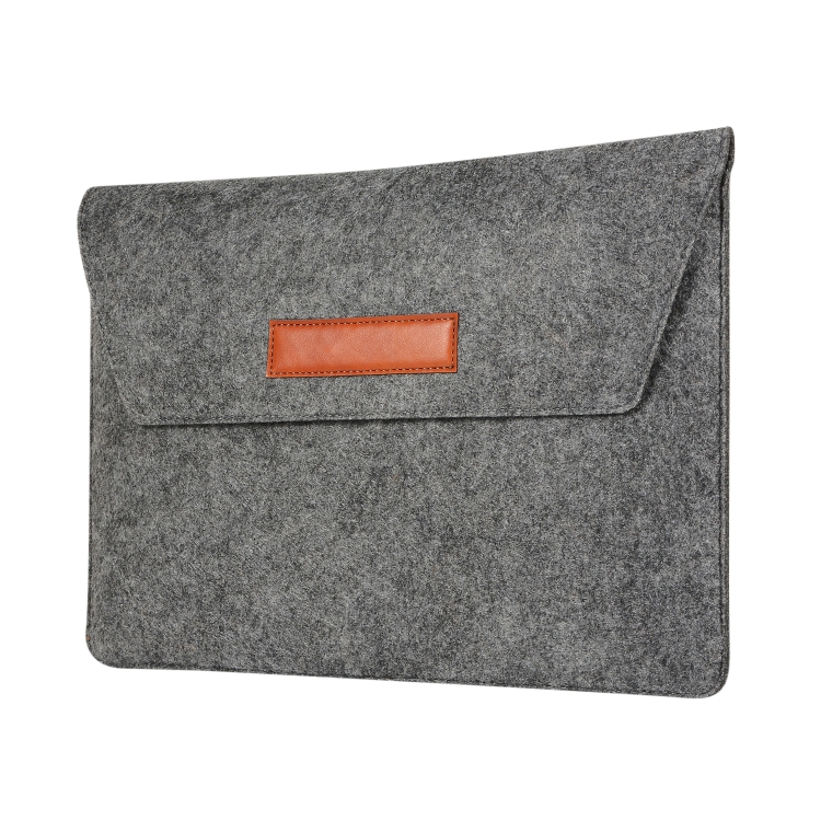 

Felt Liner Bag Computer Bag Notebook Protective Cover For 12 inch(Black)
