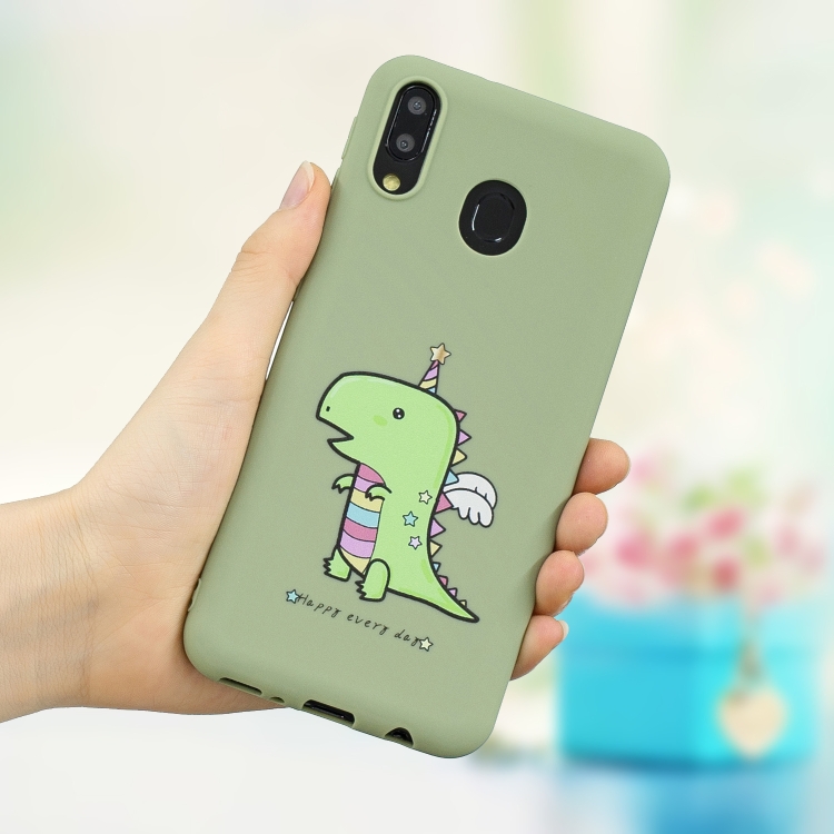 

Frosted Pattern TPU Protective Case for Galaxy M20(Baby Crocodile)