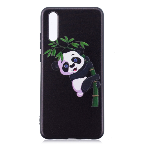 

Embossment Patterned TPU Soft Protector Cover Case for Huawei P20(Panda and Bamboo)