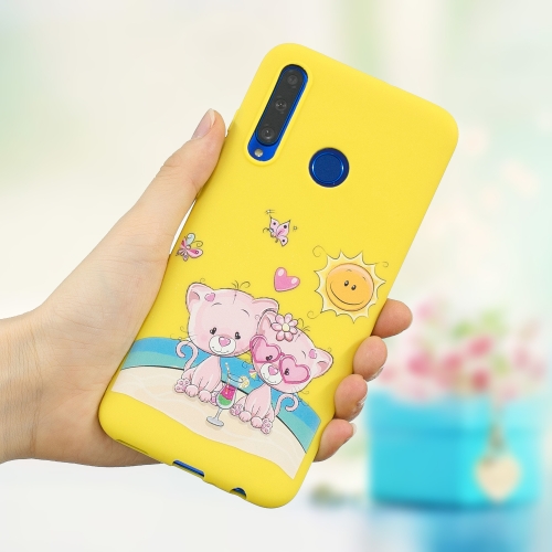 

Frosted Pattern TPU Protective Case for Huawei P Smart (2019) / Enjoy 9S / Honor 20 Lite / Honor 20i / P Smart+ 2019(Lovers Bear)
