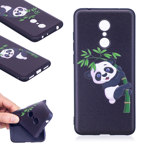

Embossment Patterned TPU Soft Protector Cover Case for Redmi 5(Panda and Bamboo)