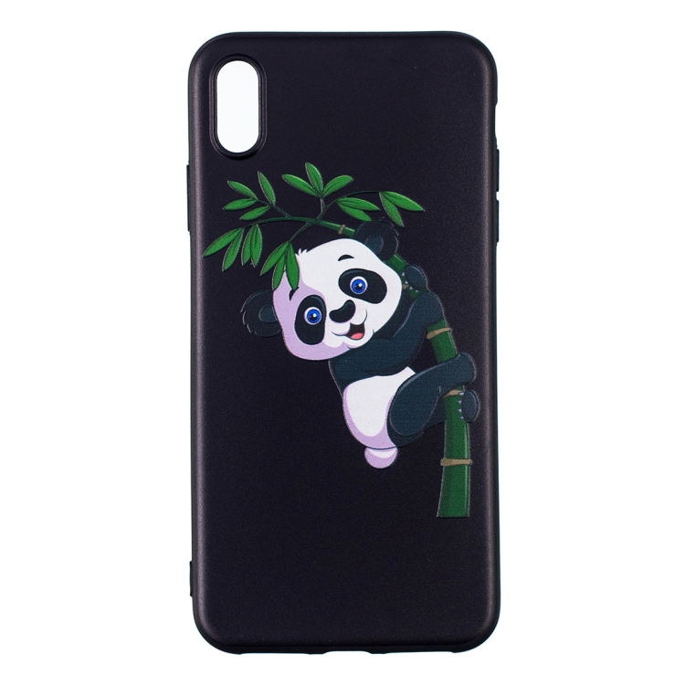 

Embossment Patterned TPU Soft Protector Cover Case for Redmi Note5(Panda and Bamboo)