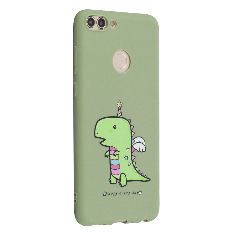 

Frosted Pattern TPU Protective Case for Huawei P Smart / Enjoy 7S(Baby Crocodile)