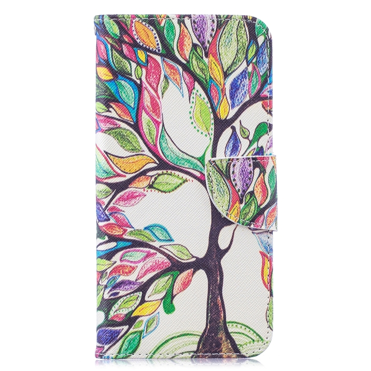 

Colored Drawing Pattern Horizontal Flip Leather Case for Samsung Galaxy M20,with Holder & Card Slots & Wallet(Tree of Life)
