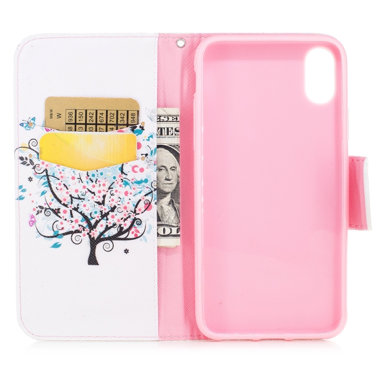 

Colored Drawing Pattern Horizontal Flip Leather Case for Samsung GalaxyJ3&J3Prime&J3Emerge,with Holder & Card Slots & Wallet(Tree)