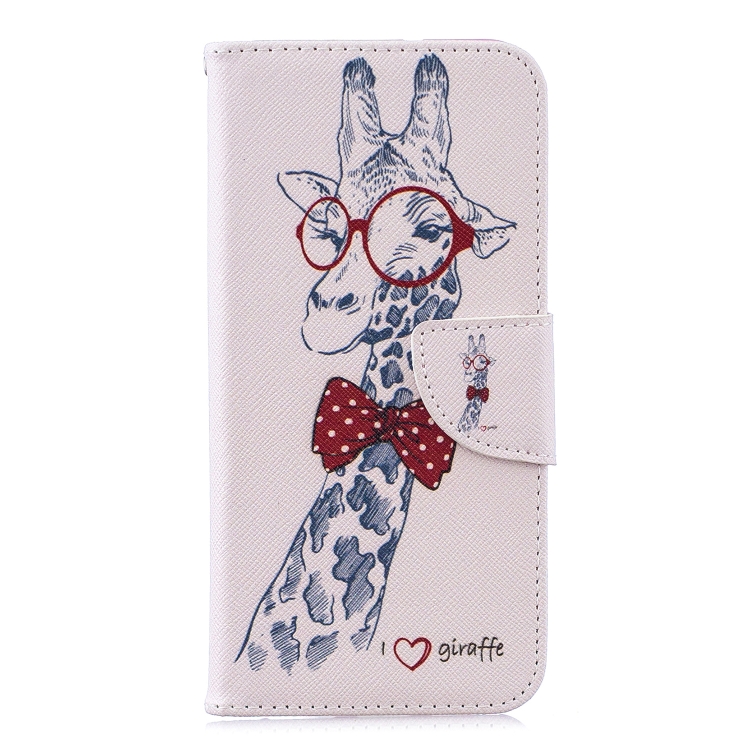 

Colored Drawing Pattern Horizontal Flip Leather Case for Huawei Glory8A,with Holder & Card Slots & Wallet(Deer)