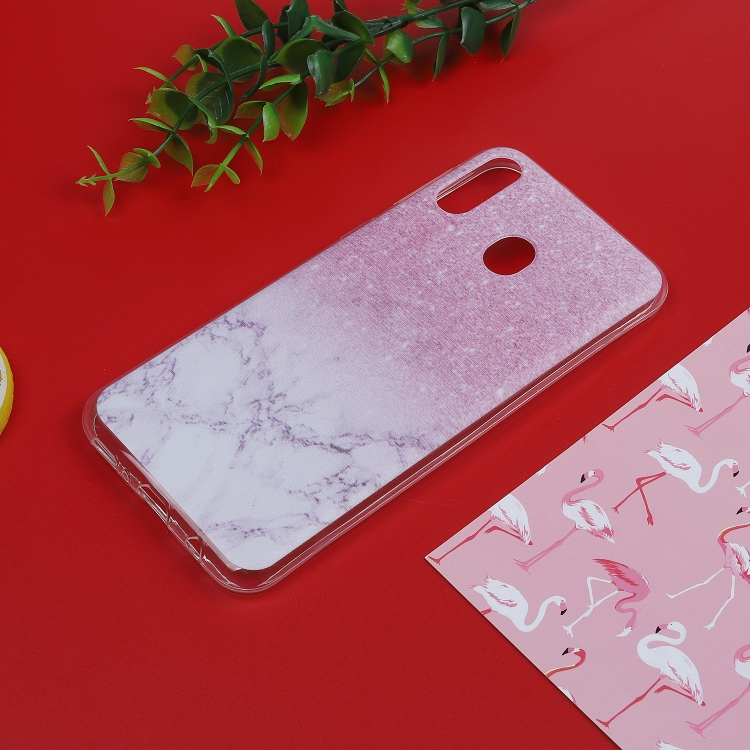 

Stylish and Beautiful Pattern TPU Drop Protection Cover for Galaxy M20(Marble)