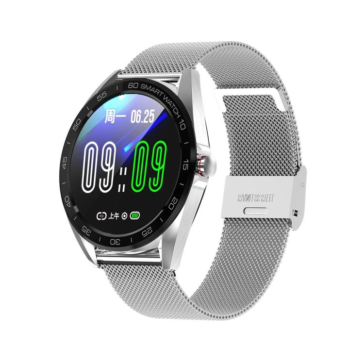 

K7 1.3 inch IPS Color Screen Smartwatch IP68 Waterproof,Metal Watchband,Support Call Reminder /Heart Rate Monitoring /Blood Pressure Monitoring/Sleep Monitoring/Sedentary Reminder(Silver)