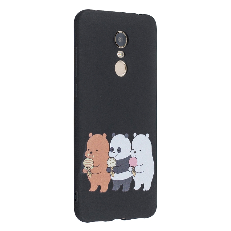 

Frosted Pattern TPU Protective Case for Xiaomi Redmi 5 Plus / Note 5(Three Little Bears)