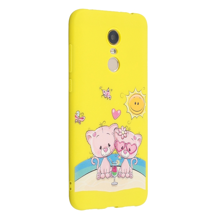 

Frosted Pattern TPU Protective Case for Xiaomi Redmi 5 Plus / Note 5(Lovers Bear)