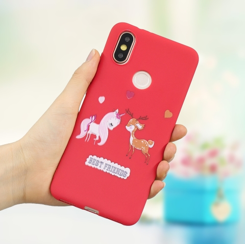 

Frosted Pattern TPU Protective Case for Xiaomi Mi 6X / A2(Loves)