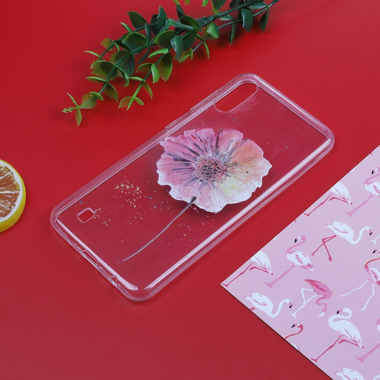 

Stylish and Beautiful Pattern TPU Drop Protection Cover for Samsung M10(Flower)