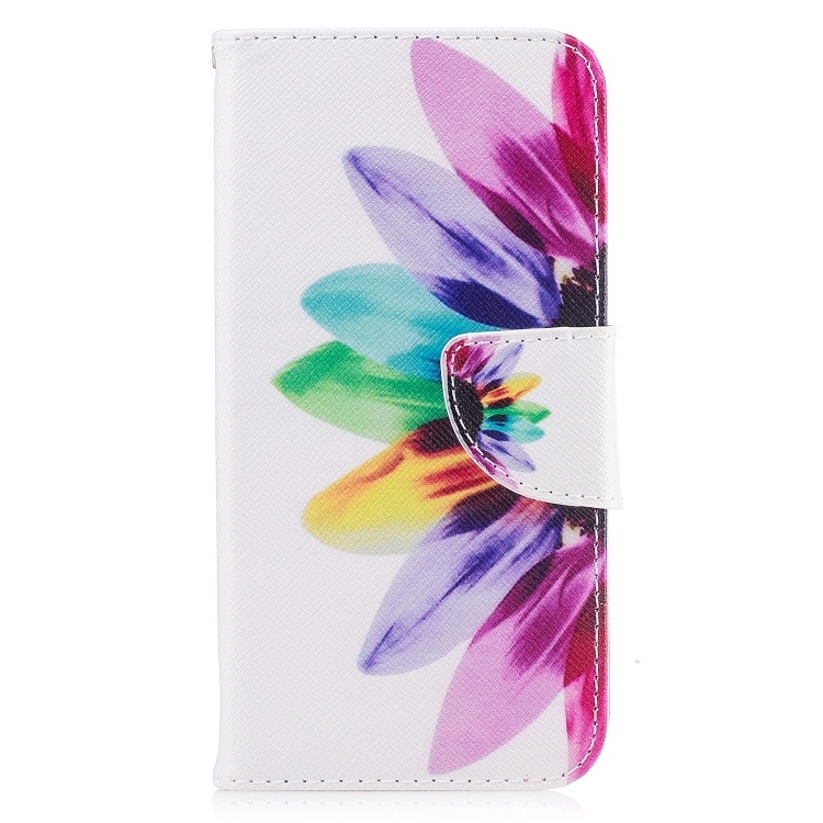 

Colored Drawing Pattern Horizontal Flip Leather Case for Iphone 7Plus&8Plus,with Holder & Card Slots & Wallet(Sunflower)