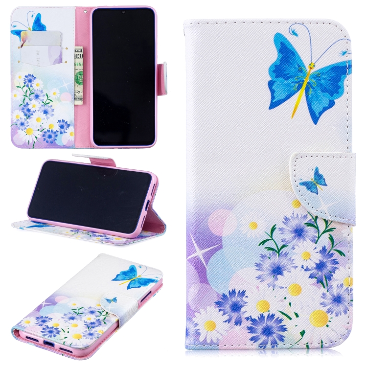 

Colored Drawing Pattern Horizontal Flip Leather Case for Xiaomi PocoF1,with Holder & Card Slots & Wallet(Butterfly Love)