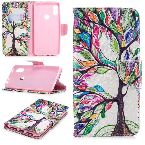 

Colored Drawing Pattern Horizontal Flip Leather Case for Xiaomi Redmi Note6&Note6Pro,with Holder & Card Slots & Wallet(Butterfly Love)