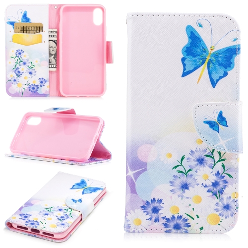 

Colored Drawing Pattern Horizontal Flip Leather Case for Xiaomi Redmi 5, with Holder & Card Slots & Wallet(Butterfly Love)