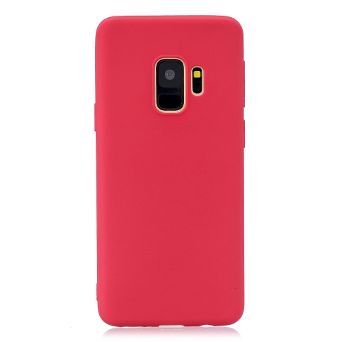 

Frosted Solid Color TPU Protective Case for Galaxy S9(Red)