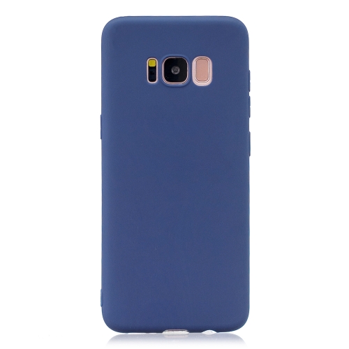 

Frosted Solid Color TPU Protective Case for Galaxy S8(Royalblue)