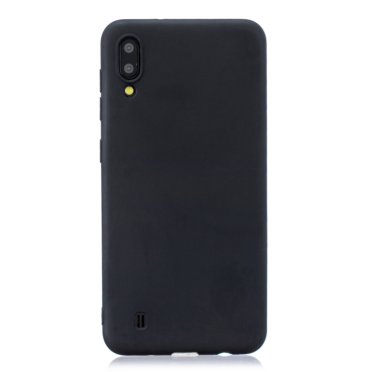 

Frosted Solid Color TPU Protective Case for Galaxy M10(Black)