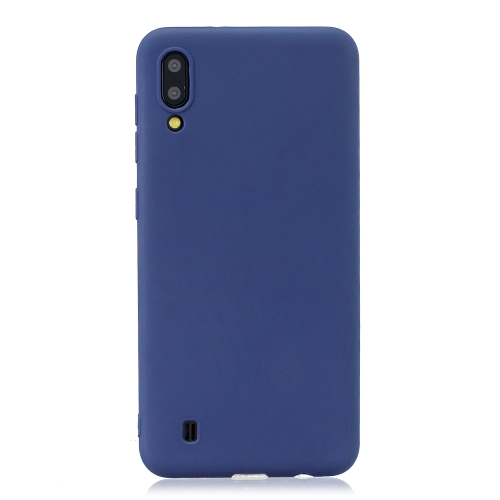 

Frosted Solid Color TPU Protective Case for Galaxy M10(Royalblue)