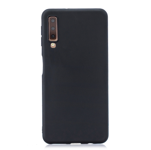 

Frosted Solid Color TPU Protective Case for Galaxy A7 (2018) / A750 / A750F(Black)