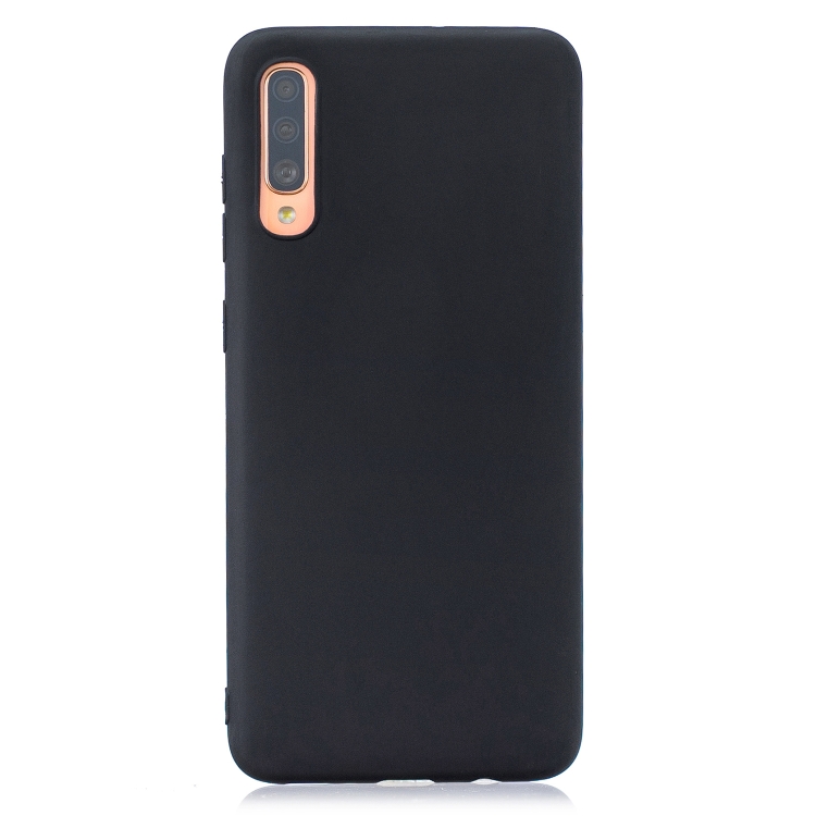

Frosted Solid Color TPU Protective Case for Galaxy A70(Black)