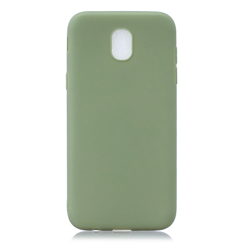 

Frosted Solid Color TPU Protective Case for Galaxy J5 (2017) (European Version) /J530 /J5 Pro(Bean green)