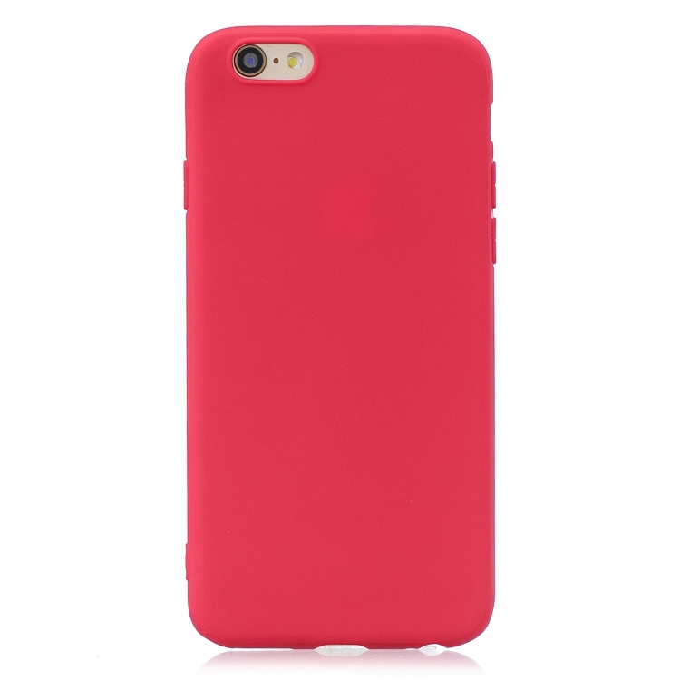 

Frosted TPU Protective Case for iPhone 6plus/6Splus(Red)