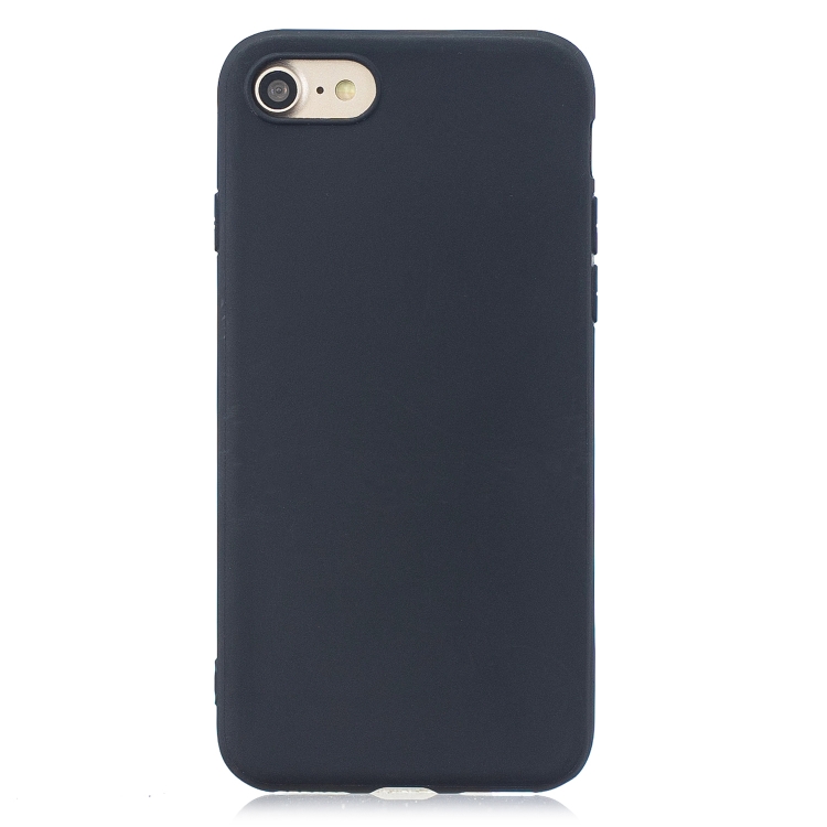 

Frosted Solid Color TPU Protective Case for iPhone 7 / 8(Black)