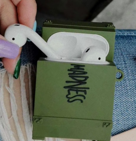 

Airpods Case Silicone Creative Wireless Bluetooth Headphone Case