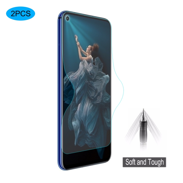 

2 PCS ENKAY Hat-Prince 0.1mm 3D Full Screen Protector Explosion-proof Hydrogel Film for HONOR 20