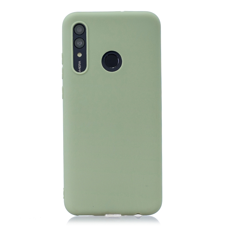 

Frosted Solid Color TPU Protective Case for Huawei Honor10 Lite / P Smart 2019(Pea Green)