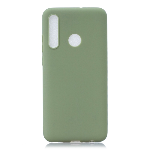 

Frosted Solid Color TPU Protective Case for Huawei Psmart Plus2019/Enjoy 9S/Honor20 Lite/Honor 20i(Bean green)