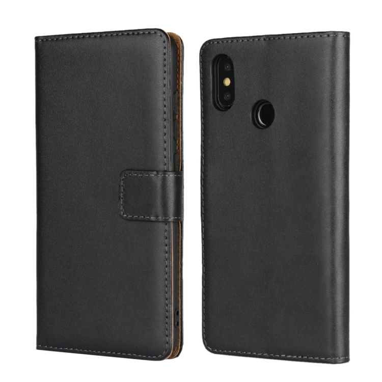 

Leather Horizontal Flip Holster for Xiaomi 8 with Magnetic Clasp and Bracket and Card Slot and Wallet(Black)