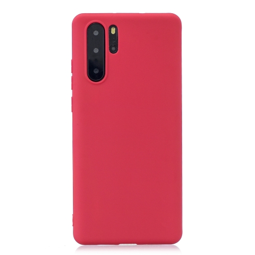 

Frosted Solid Color TPU Protective Case for Huawei P30 Pro(Red)