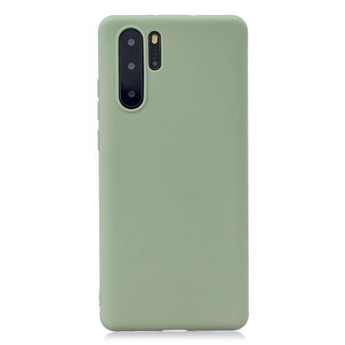 

Frosted Solid Color TPU Protective Case for Huawei P30 Pro(Bean green)