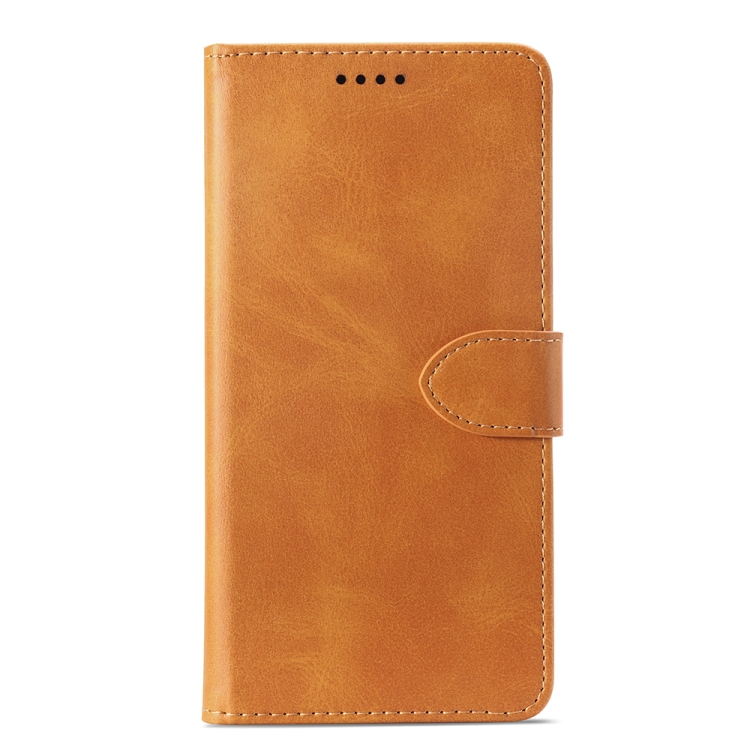 

Calf Texture Horizontal Flip Leather Case for Doogee Y8, with Holder & Card Slots & Wallet(Yellow)