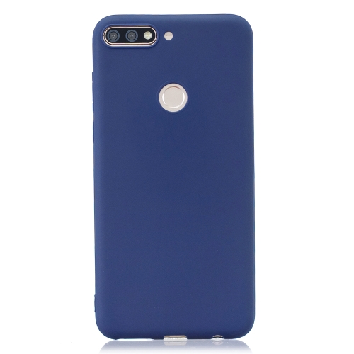 

Frosted Solid Color TPU Protective Case for Huawei Y7 Prime 2018/Honor7C(Royalblue)