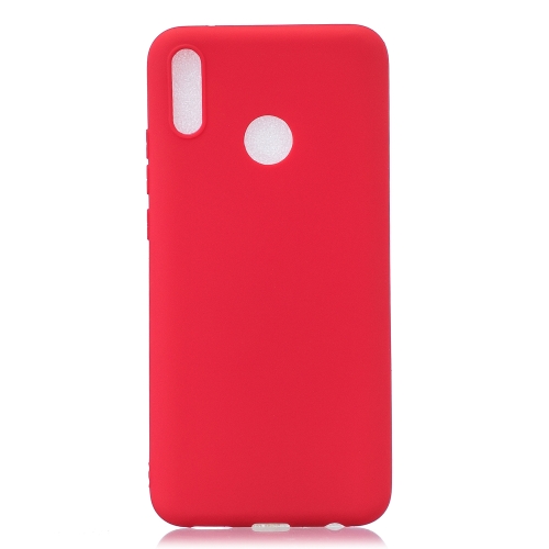 

Frosted Solid Color TPU Protective Case for Huawei Y9 2019/Enjoy 9 Plus(Red)