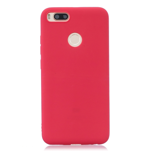 

Frosted Solid Color TPU Protective Case for Xiaomi Mi 5X / A1(Red)