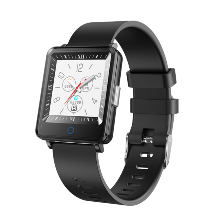 

V16 1.2 inch IPS Dual Screen Smartwatch IP67 Waterproof,Silicone Watchband,Support Call Reminder /Heart Rate Monitoring/Blood Pressure Monitoring/Sleep Monitoring/Blood Oxygen Monitoring(Black)
