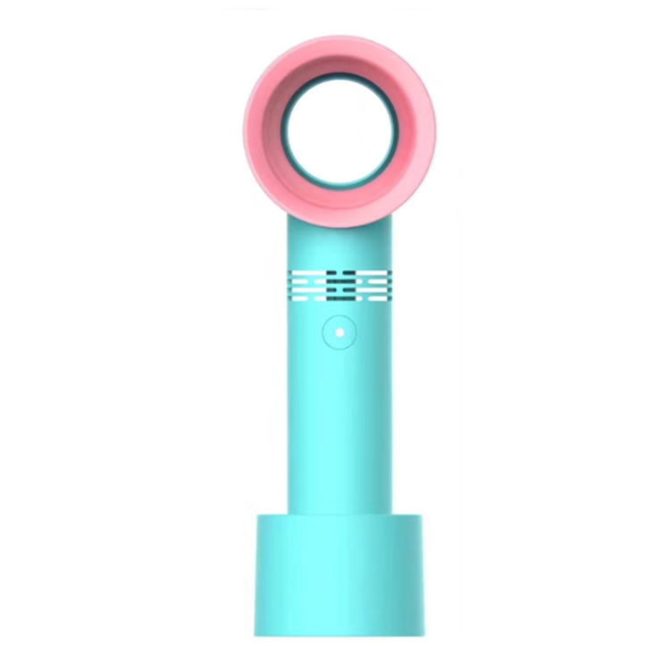 

Portable Handheld USB Leafless Fan(Green)