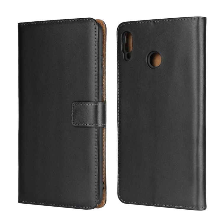 

Leather Horizontal Flip Holster for Huawei Honor 8X MAX with Magnetic Clasp and Bracket and Card Slot and Wallet(Black)