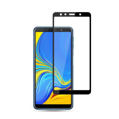 

mocolo 0.33mm 9H 2.5D Full Glue Tempered Glass Film for Galaxy A7 2018 A750(Black)
