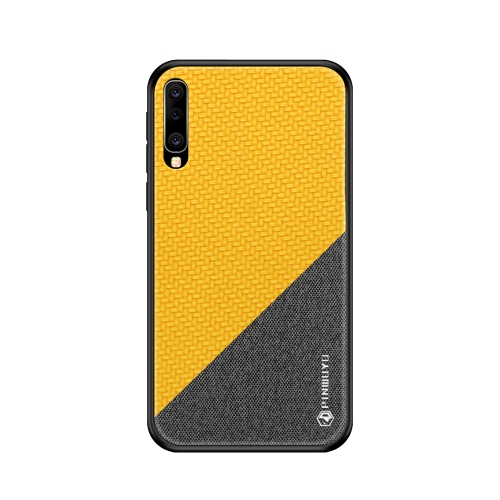 

PINWUYO Honors Series Shockproof PC + TPU Protective Case for Galaxy A50(Yellow)