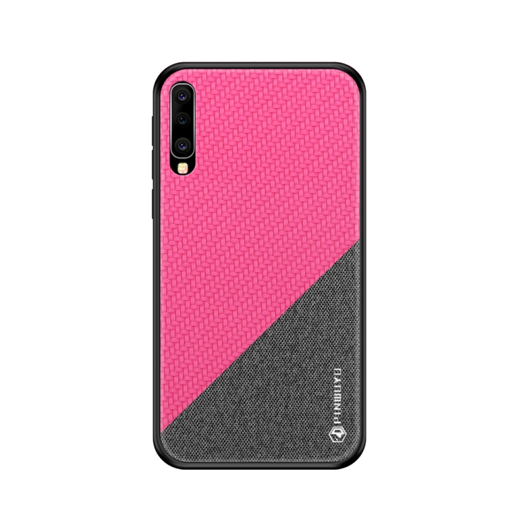 

PINWUYO Honors Series Shockproof PC + TPU Protective Case for Galaxy A70(Red)