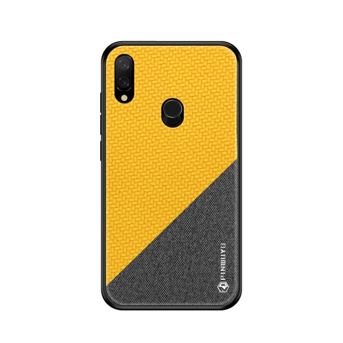 

PINWUYO Honors Series Shockproof PC + TPU Protective Case for Xiaomi Redmi Note 7 / Note 7 Pro(Yellow)