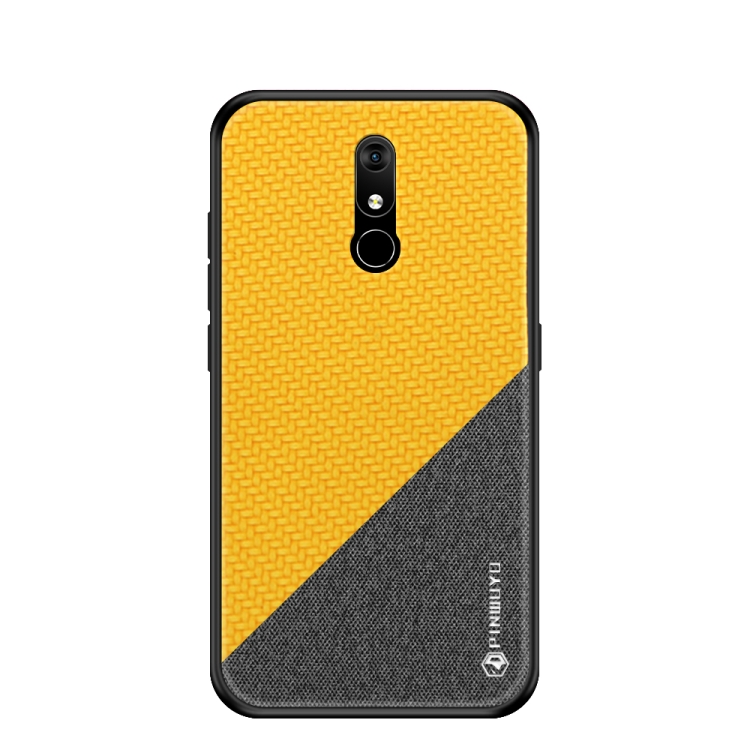 

PINWUYO Honors Series Shockproof PC + TPU Protective Case for Nokia 3.2(Yellow)