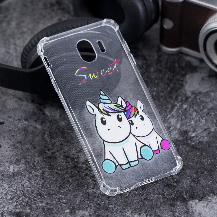 

Oil Embossed Pattern TPU Protective Case for Galaxy J4 2018 European Version(Sweet)