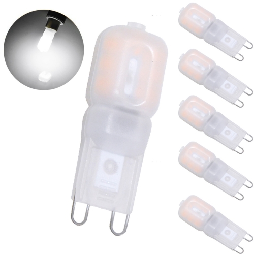 

6 PCS YouOKLight G9 3W 14 LEDs SMD 2835 LED Pure Light Lamp Bulb, AC: 220V(White)